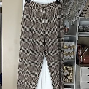 H&M plaid pants